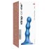 Strap-on-me Bumbiņas S - lodveida piesūcekņa dildo (zils)