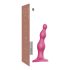 Strap-on-me Krelles S - pērlīšu piesūcekņa dildo (rozā)