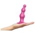 Strap-on-me Krelles S - pērlīšu piesūcekņa dildo (rozā)