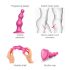 Strap-on-me Krelles S - pērlīšu piesūcekņa dildo (rozā)