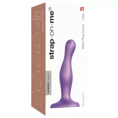   Strap-on-me Curvy S - viļņains dildo ar piesūcekni (violets)