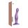 Strap-on-me Curvy M - viļņveida, piesūcekņa dildo (violets)