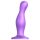 / Strap-on-me Curvy L - viļņveida piepūšamais dildo ar piesūcekni (violets)