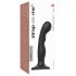 Strap-on-me P&G S - izliektā piesūcekņa dildo (melns)