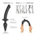 / Strap-on-me Switch Semi-Realistic S - 2in1 silikona dildo (melns)