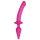 / Strap-on-me Swith Semi-Realistic L - 2in1 silikona dildo (rozā)