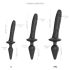 / Strap-on-me Swith Realistic S - 2in1 silikona dildo (melns)