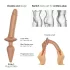Strap-on-me Switch Realistic S - 2in1 silikona dildo (dabīgs)