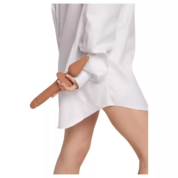 Strap-on-me Switch Realistic S - 2in1 silikona dildo (dabīgs)
