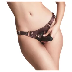 Strap-on-me - apakšveļa dildēm, XS-XXL (brūna)