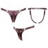 Strap-on-me - apakšveļa piestiprināmam dildo - XS-XXL (brūns)