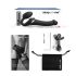 Strap-on-me M – gaisa viļņu uzpūšamais vibrators (melns)