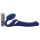 Strap-on-me M - uzvelkams, gaisa viļņu vibrators (zils)