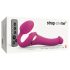 Strap-on-me S - Piespraužams gaisa viļņu vibrators (rozā)