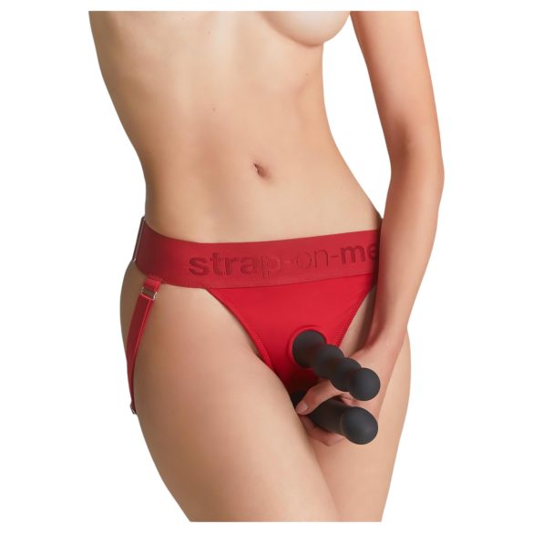 Strap-on-me - pieliekama apakšveļa dildo stiprināšanai - XS-XXL (sarkana)