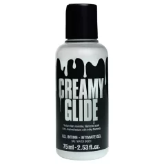   Creamy Glide - ūdens bāzes mākslīgās spermas lubrikants un masāžas gels 75ml