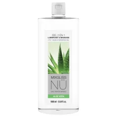   Mixgliss Nu Aloe Vera - nuru masāžas gēls un lubrikants (1000 ml)