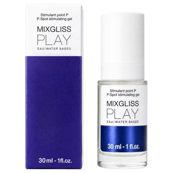 Mixgliss Play - prostatas stimulējošais lubrikanta gels vīriešiem, bez smaržas (30 ml)