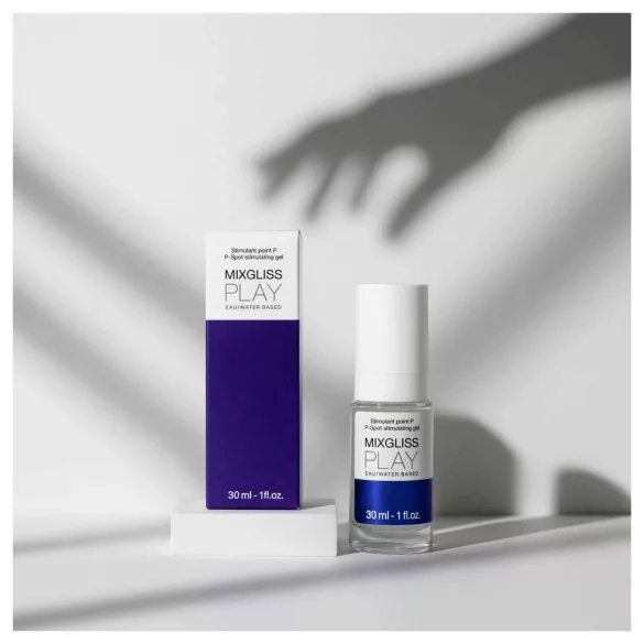 Mixgliss Play - prostatas stimulējošais lubrikanta gels vīriešiem, bez smaržas (30 ml)