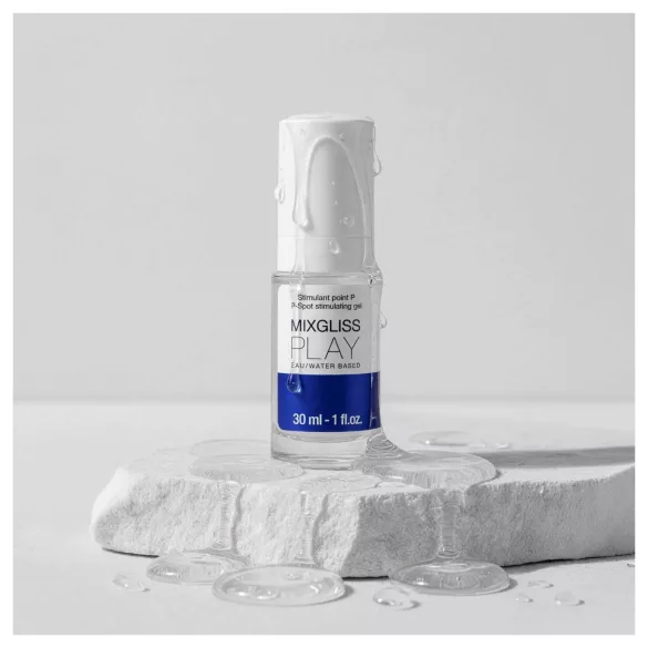 Mixgliss Play - prostatas stimulējošais lubrikanta gels vīriešiem, bez smaržas (30 ml)