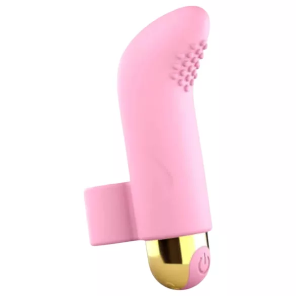 Love to Love pirkstu vibrators uzlādējams rozā