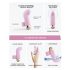 Love to Love Touch Me - uzlādējams pirksta vibrators (rozā)