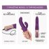 Love to Love Sassy Bunny - uzlādējams, triecienvibrators (violets)