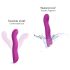 Mīlestības Impulss - violetais G-punkta vibrators