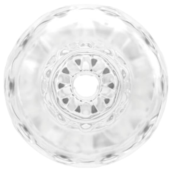 Dorcel Double Oo - vīriešu masturbators caurspīdīgs