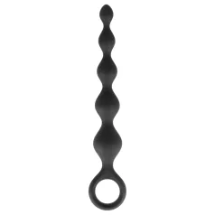 Dorcel Deep Feel - pērlīšu anālais dildo (melns)
