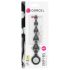 Dorcel Deep Feel - Pērlains anālais dildo (melns)