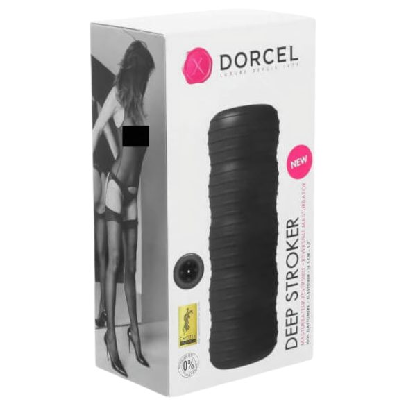 Dorcel Deep Stroker - vīriešu rotaļlieta (melns)