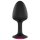 Dorcel Geišas spraudnis Ruby L - rozā dārgakmens (melns)