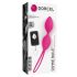 Dorcel Debesu Bumbas - vibrējošas geišu bumbiņas (rozā)