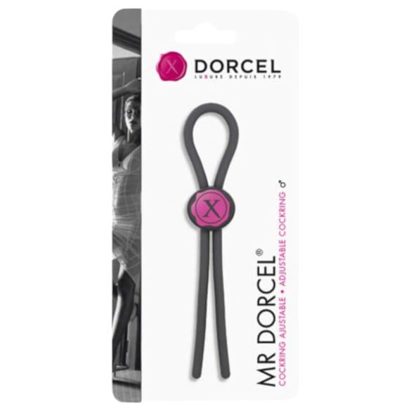 Dorcel Mr. Dorcel - regulējams dzimumlocekļa gredzens pelēks