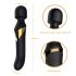 Dorcel Dual Orgasms Gold - 2in1 masieris vibrators (melns)