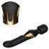 Dorcel Dual Orgasms Gold - 2in1 masieris vibrators (melns)