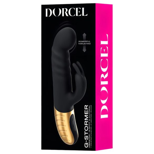 Dorcel G-stormer - uzlādējams, klitora vibrators ar kustībām (melns)