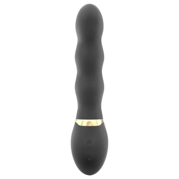 Dorcel vibrators ar 3 motoriem, uzlādējams, melns-zelta
