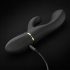 Dorcel Glam Rabbit - melnais klitora vibrators ar akumulatoru