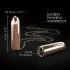 Dorcel rožzeltenc vibrators-kaklarota, ūdensizturīgs