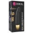 Dorcel Real Vibration S 2.0 - atkārtoti uzlādējams vibrators (melns-zeltains)