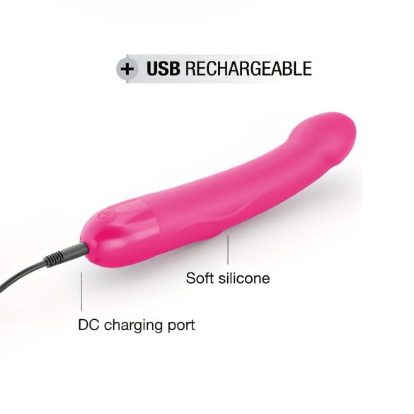 Dorcel Real Vibration M 2.0 - uzlādējams vibrators (rozā)