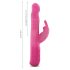 Dorcel Baby Rabbit 2.0 - akumulatora vibrators ar klitora stimulatoru (rozā)