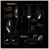 Dorcel Secret Orgasm - melns vibrators olas veidā