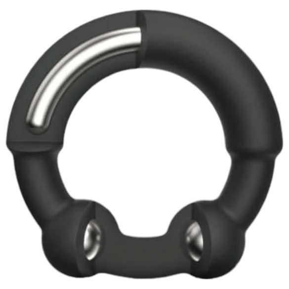 Dorcel metāla gredzens vīrišķībai (melns)