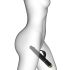 Dorcel Dusmīgais Trusis 2.0 - vibrators ar stimulēšanas roku (melns)
