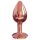 Dorcel Dimanta spraudnis S - mazs anālais rotaļlieta (rozā zelts)