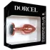 Dorcel Diamond Plug S - alumīnija anālais plugs - mazs (rozā zelts)