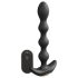 Dorcel Flexi Bumbiņas - uzlādējams, radio vadāms anālais vibrators (melns)